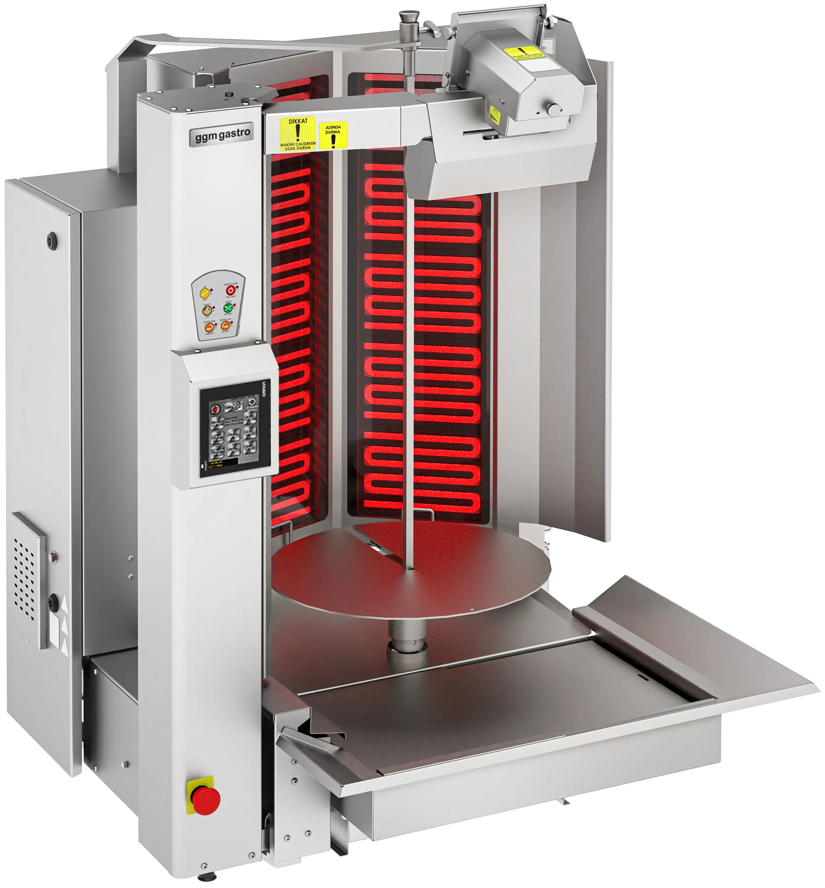 Робот-гриль для шаурмы GGM Gastro DRATVE120 (Inox) - 3
