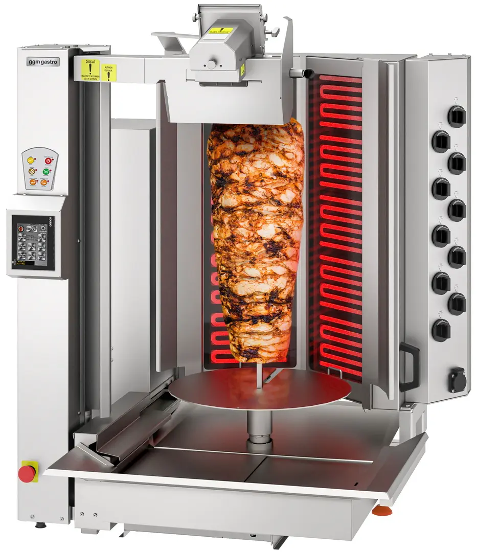 Робот-гриль для шаурмы GGM Gastro DRATVE120 (Inox)