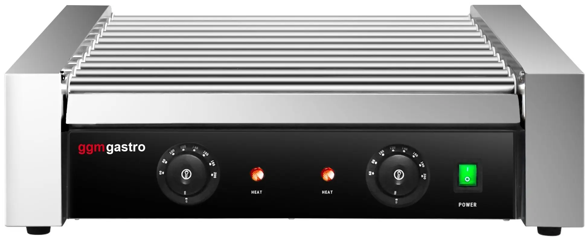 Роликовый гриль GGM Gastro HDGJ11N (Black/Inox) - 2