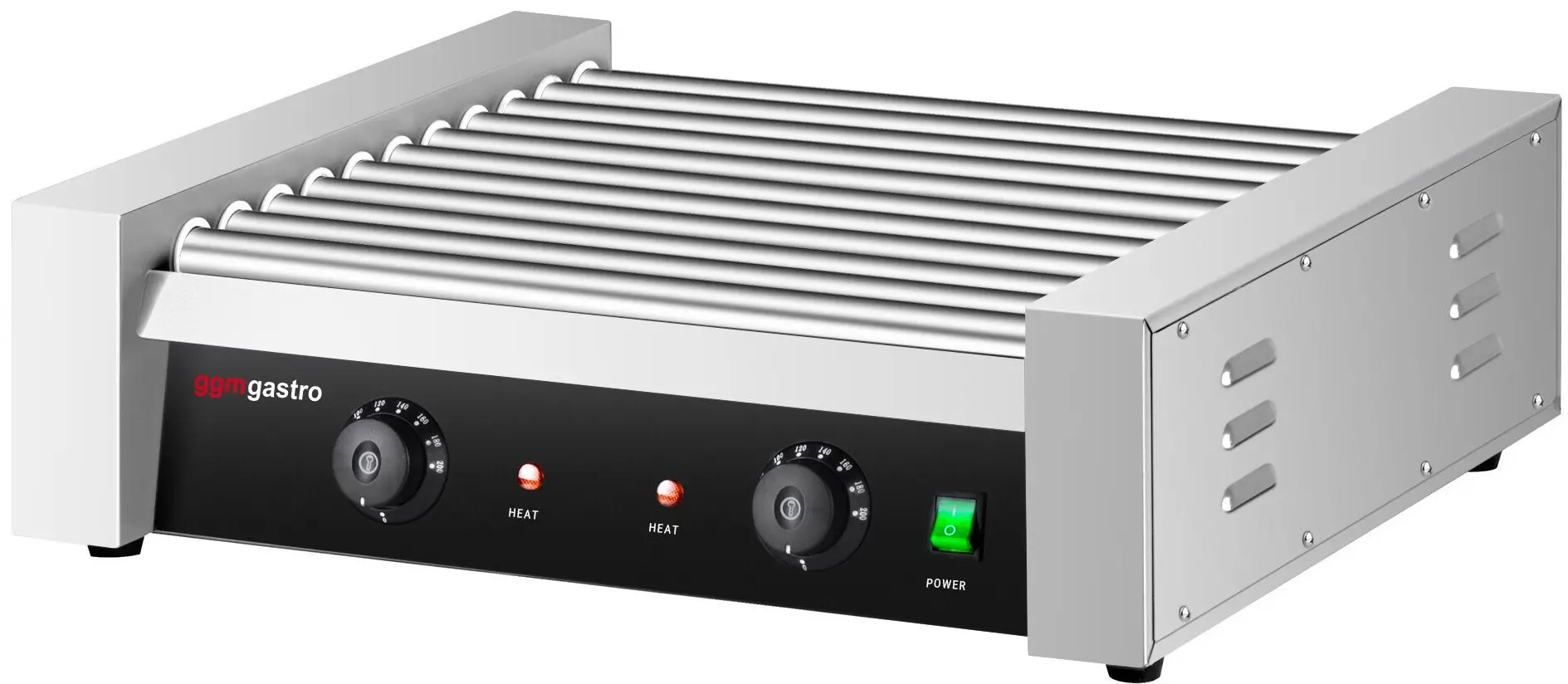 Роликовый гриль GGM Gastro HDGJ11N (Black/Inox) - 3