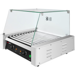 Grill cu role GGM Gastro HDGJ11N#GHDGJ11N (Black/Inox) Thumb