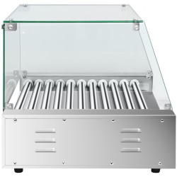Grill cu role GGM Gastro HDGJ11N#GHDGJ11N (Black/Inox) Thumb