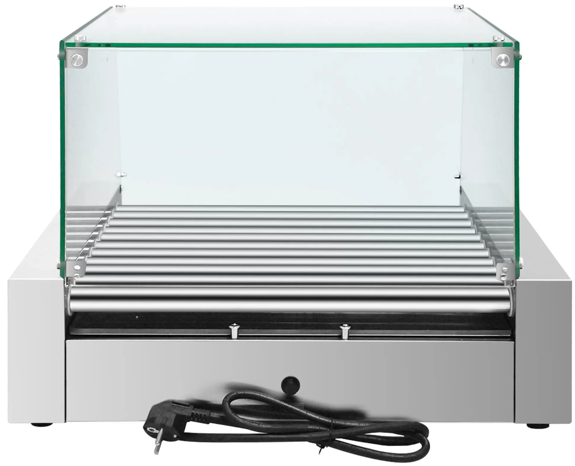 Grill cu role GGM Gastro HDGJ11N#GHDGJ11N (Black/Inox) - 5