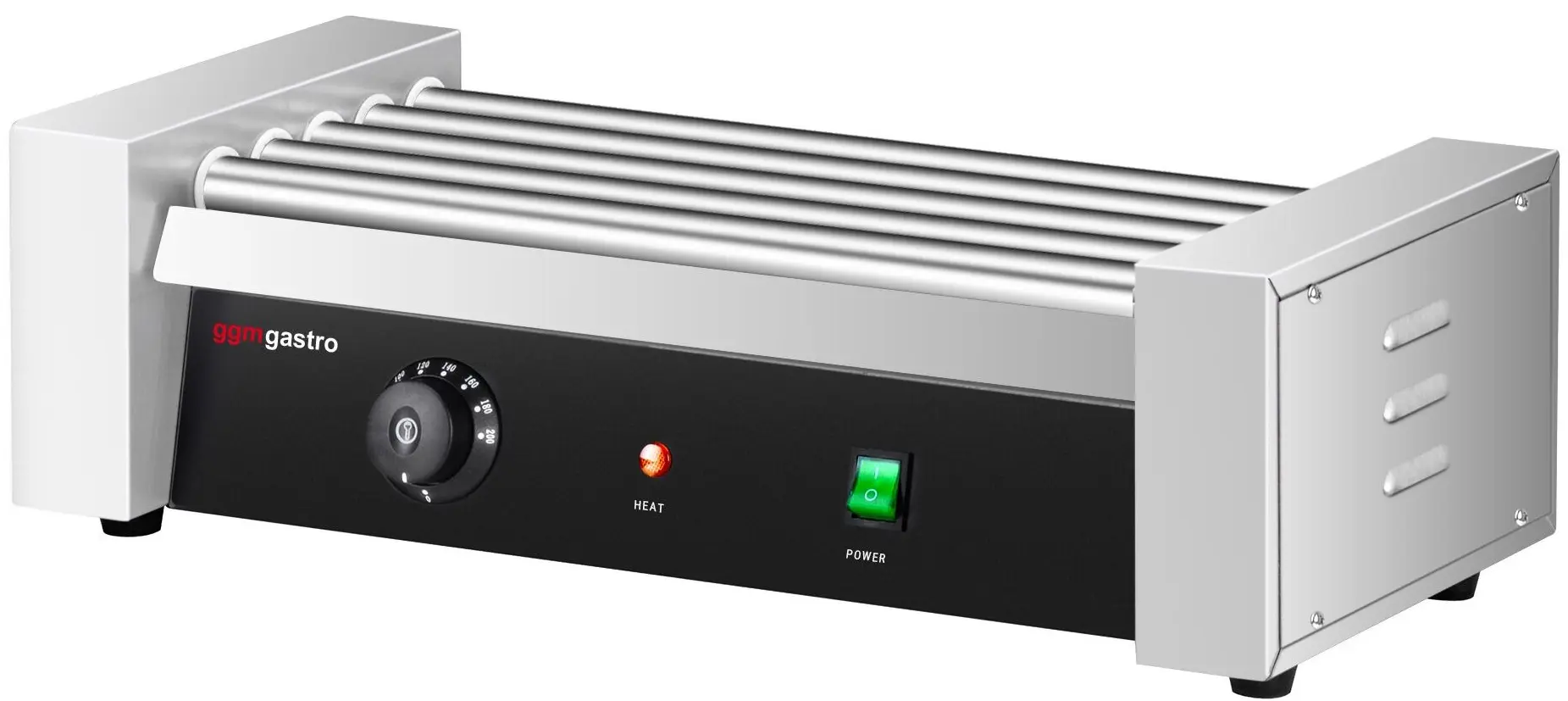 Роликовый гриль GGM Gastro HDGJ5N (Black/Inox) - 3