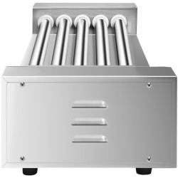 Роликовый гриль GGM Gastro HDGJ5N (Black/Inox) Thumb