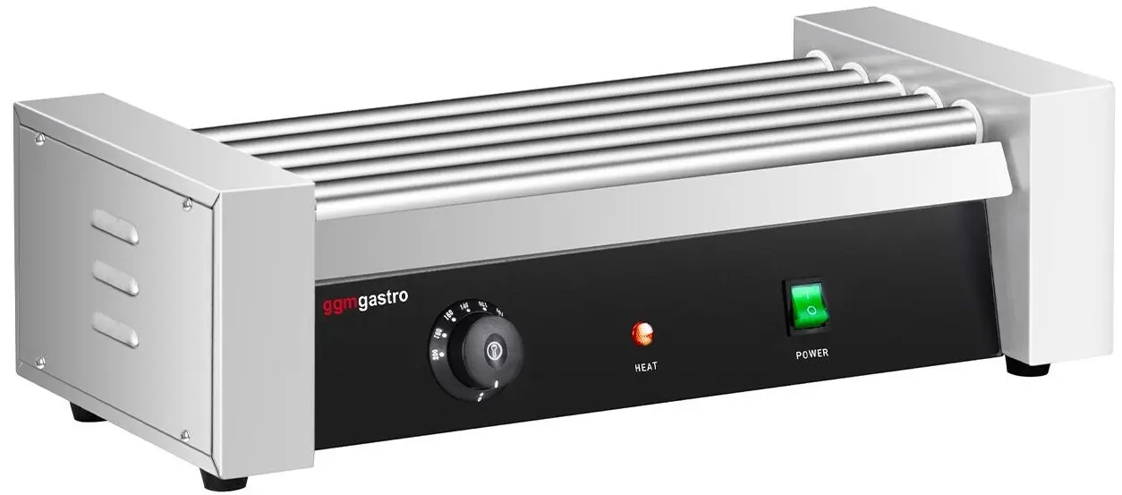 Роликовый гриль GGM Gastro HDGJ5N (Black/Inox)