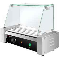 Роликовый гриль GGM Gastro HDGJ5N#GHDGJ5N (Black/Inox) Thumb