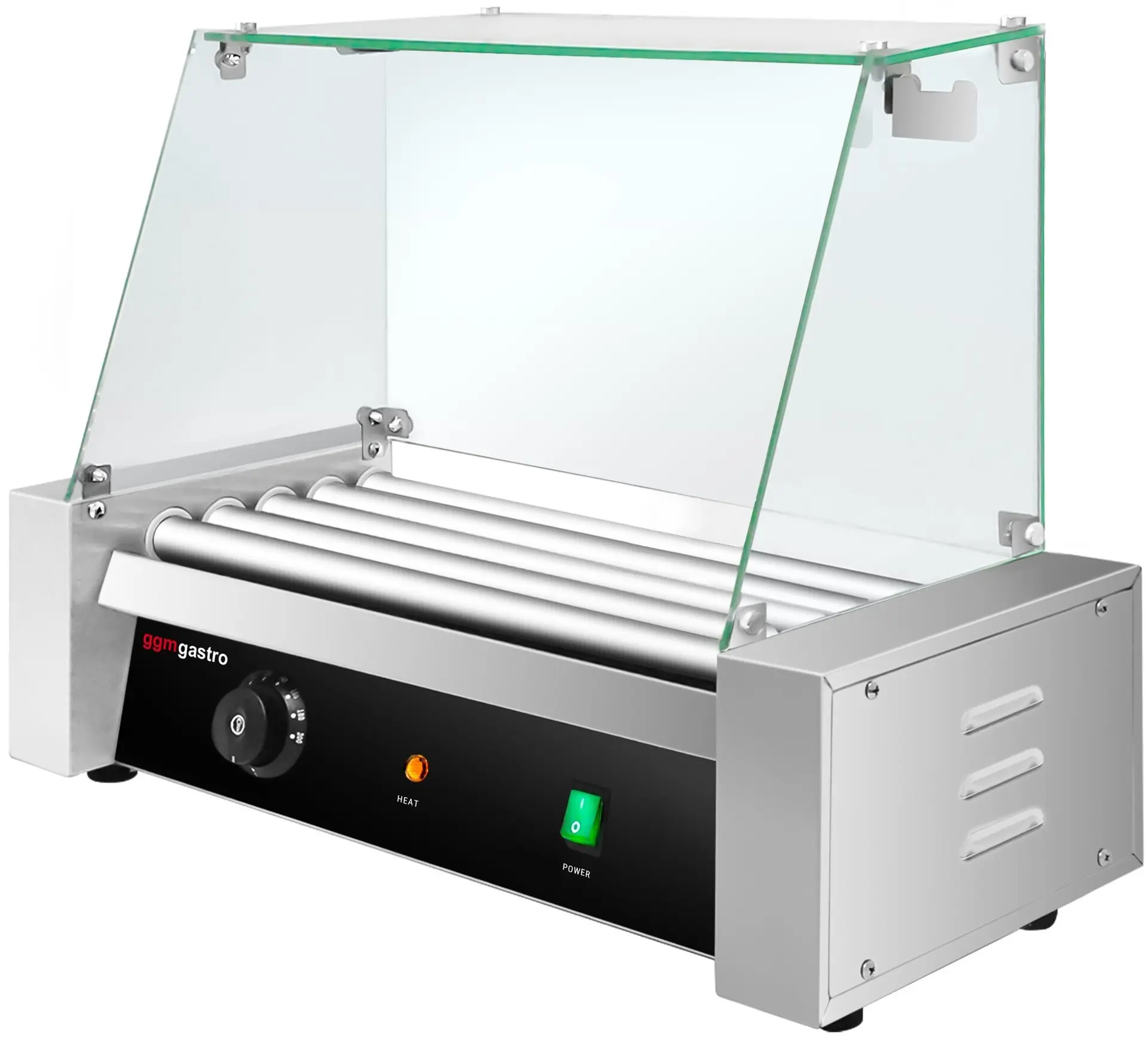 Роликовый гриль GGM Gastro HDGJ5N#GHDGJ5N (Black/Inox) - 3