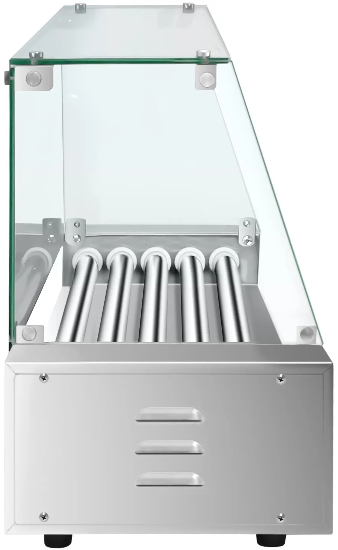 Роликовый гриль GGM Gastro HDGJ5N#GHDGJ5N (Black/Inox) - 4