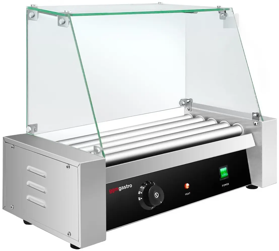 Роликовый гриль GGM Gastro HDGJ5N#GHDGJ5N (Black/Inox)