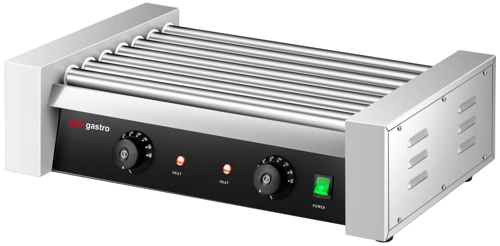Роликовый гриль GGM Gastro HDGJ7N (Black/Inox) - 3