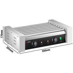 Роликовый гриль GGM Gastro HDGJ7N (Black/Inox) Thumb
