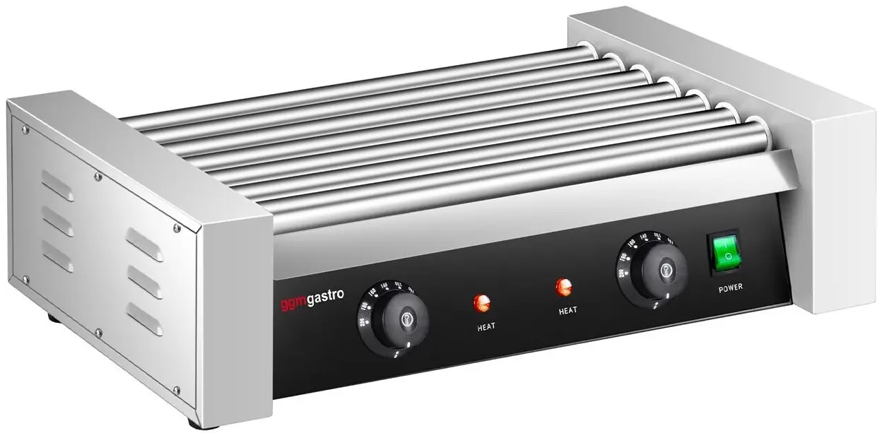 Роликовый гриль GGM Gastro HDGJ7N (Black/Inox)