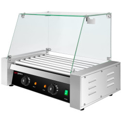 Grill cu role GGM Gastro HDGJ7N#GHDGJ7N (Black/Inox) Thumb
