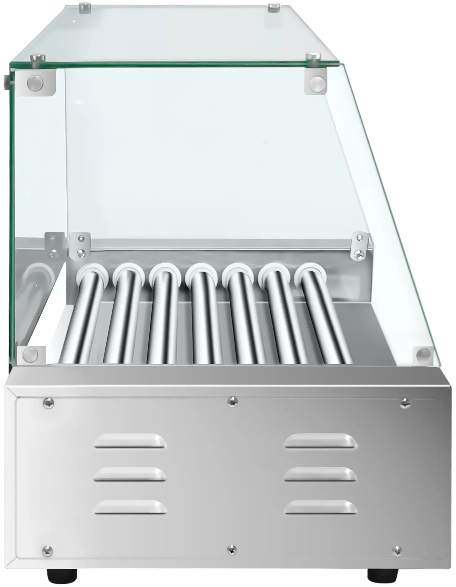 Grill cu role GGM Gastro HDGJ7N#GHDGJ7N (Black/Inox) - 4