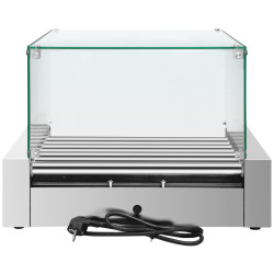 Grill cu role GGM Gastro HDGJ7N#GHDGJ7N (Black/Inox) Thumb
