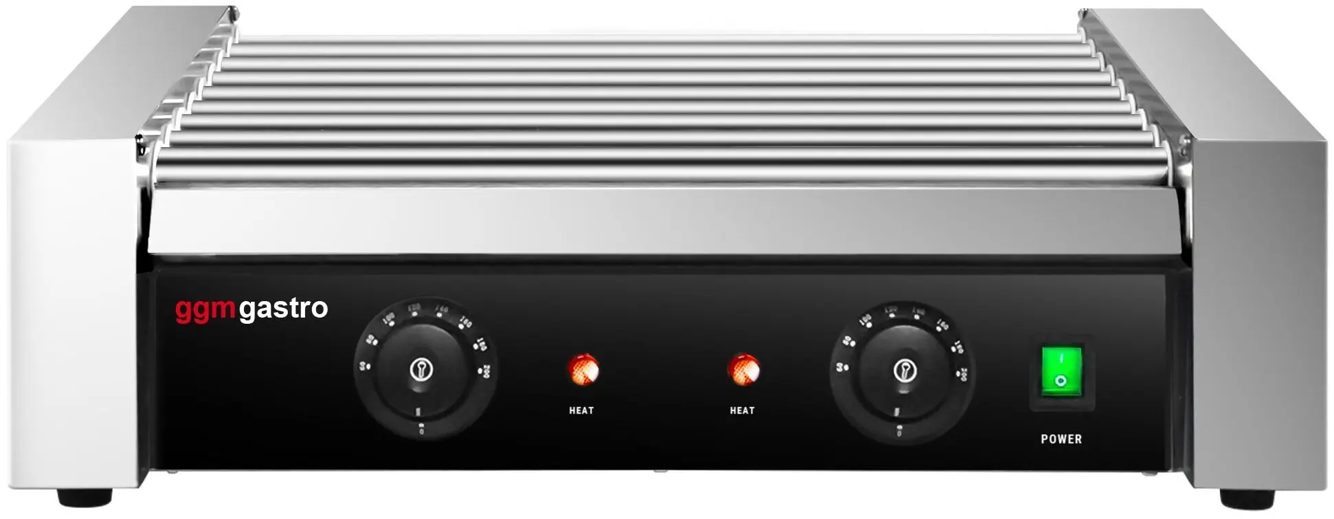 Grill cu role GGM Gastro HDGJ9N (Black/Inox) - 2
