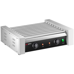 Grill cu role GGM Gastro HDGJ9N (Black/Inox)