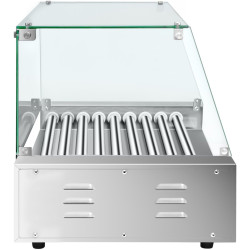 Grill cu role GGM Gastro HDGJ9N#GHDGJ9N (Black/Inox) Thumb