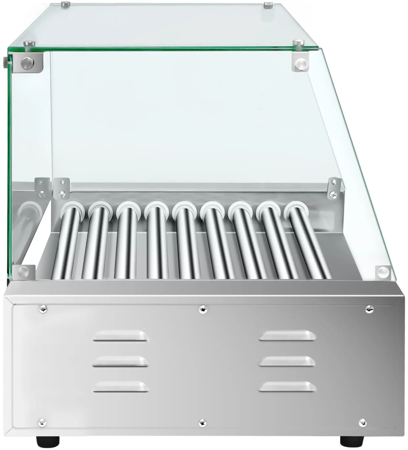 Grill cu role GGM Gastro HDGJ9N#GHDGJ9N (Black/Inox) - 4