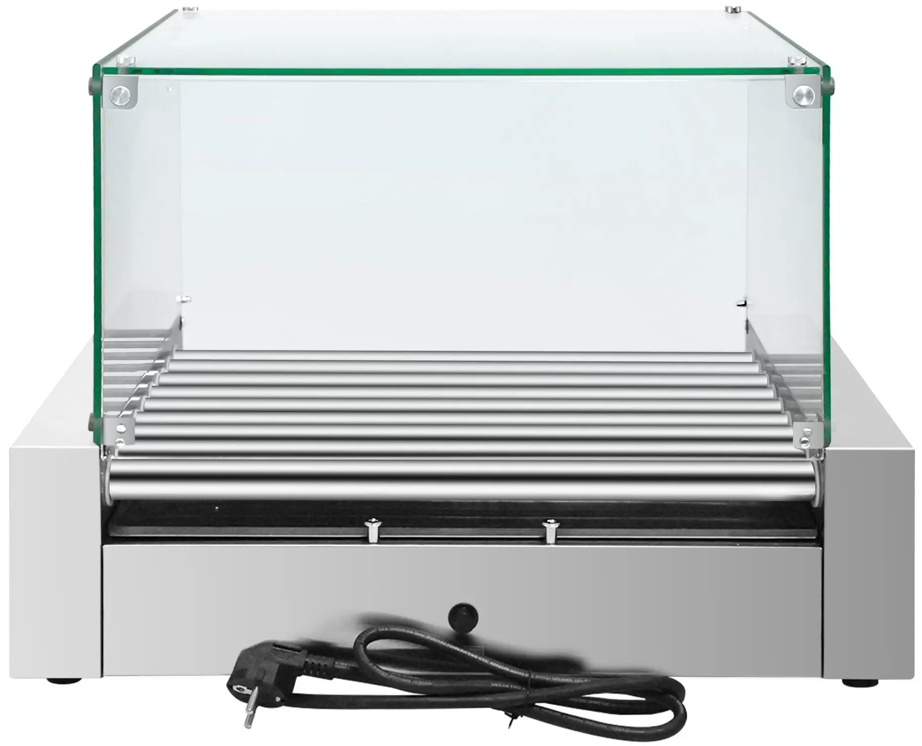 Grill cu role GGM Gastro HDGJ9N#GHDGJ9N (Black/Inox) - 5