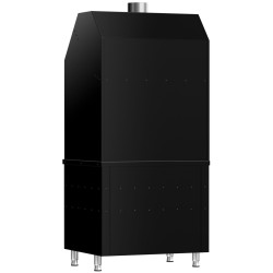 Grătar cu apă pe gaz GGM Gastro Berlin HKGE1000S#GGE800 (Black/Inox) Thumb