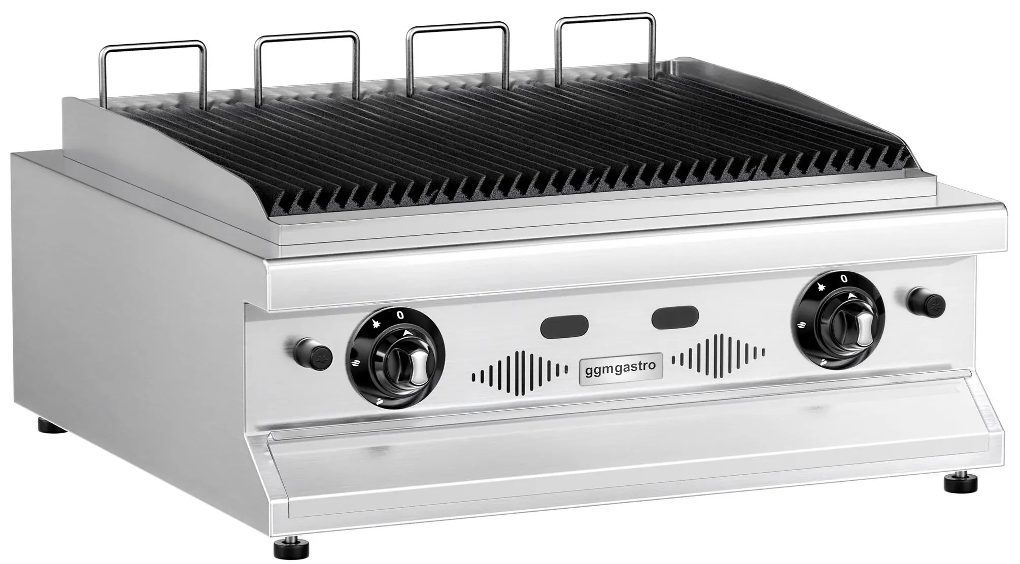Grătar cu apă pe gaz GGM Gastro Berlin HKGE1800S#2#GGE800 (Black/Inox) - 3