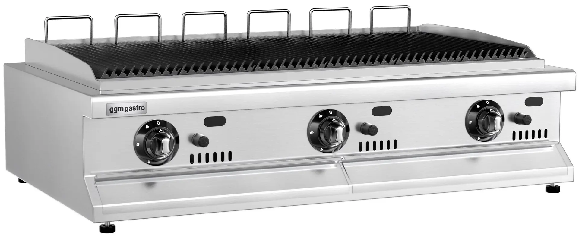 Вапо-гриль газовый GGM Gastro GGE1200 (Inox)