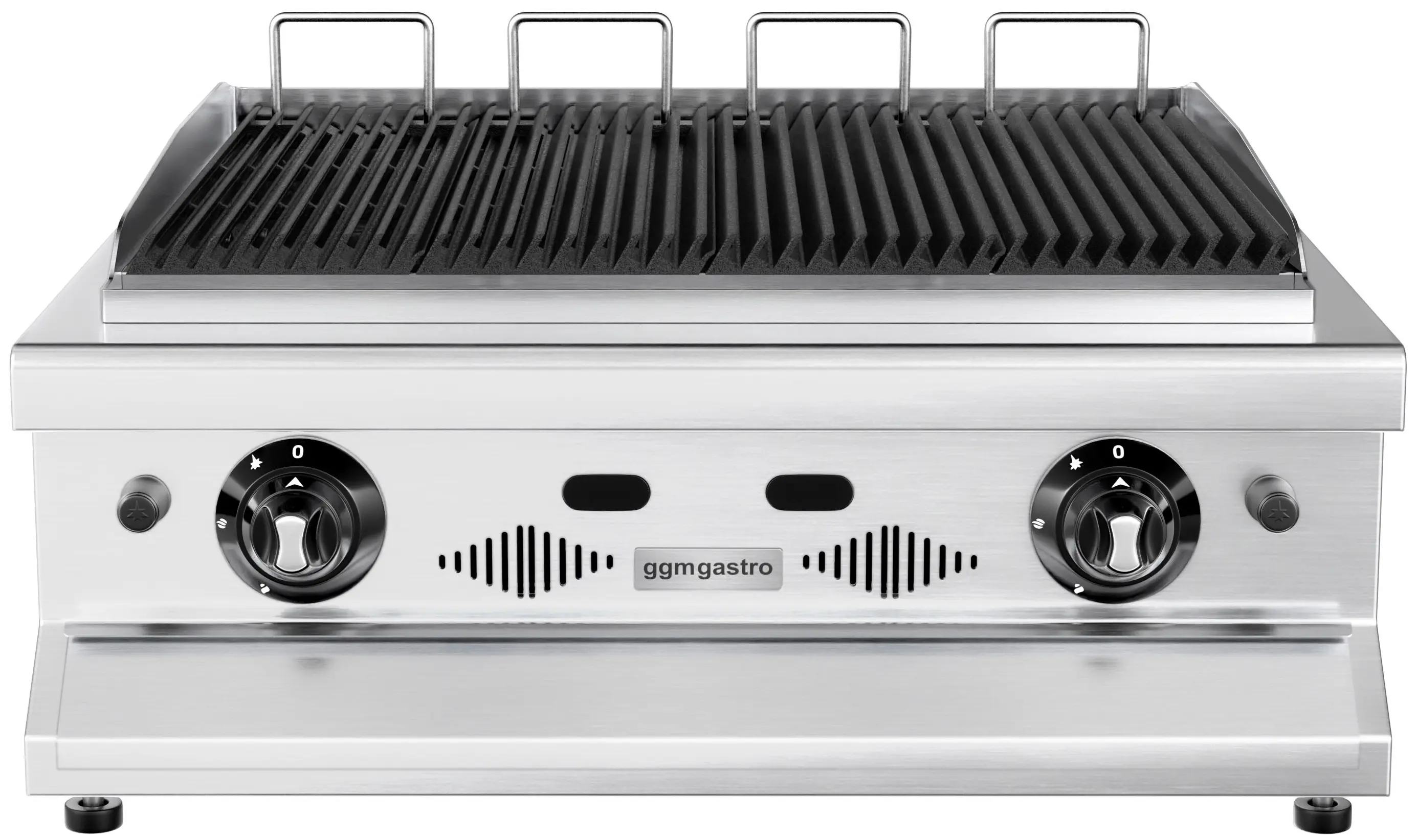 Вапо-гриль газовый GGM Gastro GGE800 (Inox) - 2