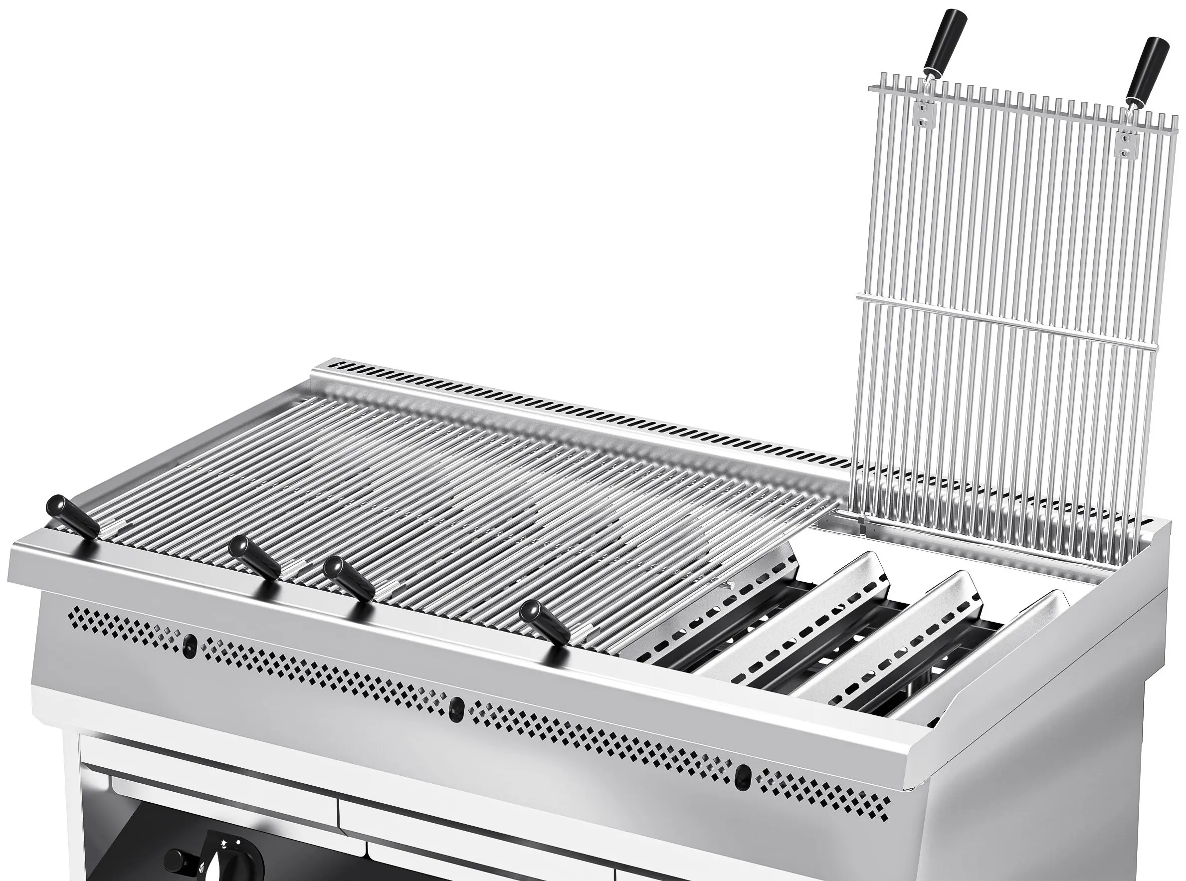 Grătar cu apă pe gaz GGM Gastro GWGK120 (Inox) - 2