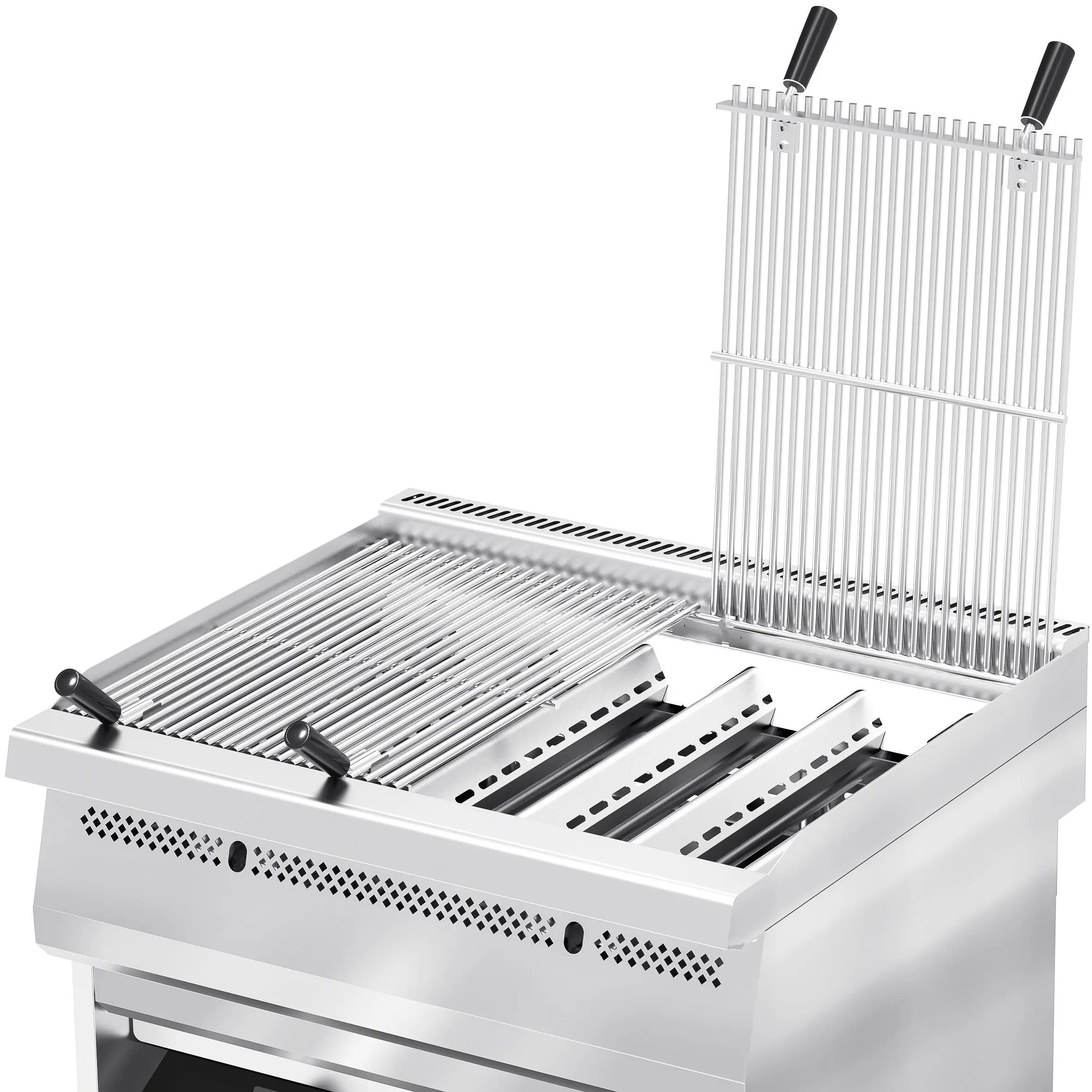 Вапо-гриль газовый GGM Gastro GWGK80 (Inox) - 2