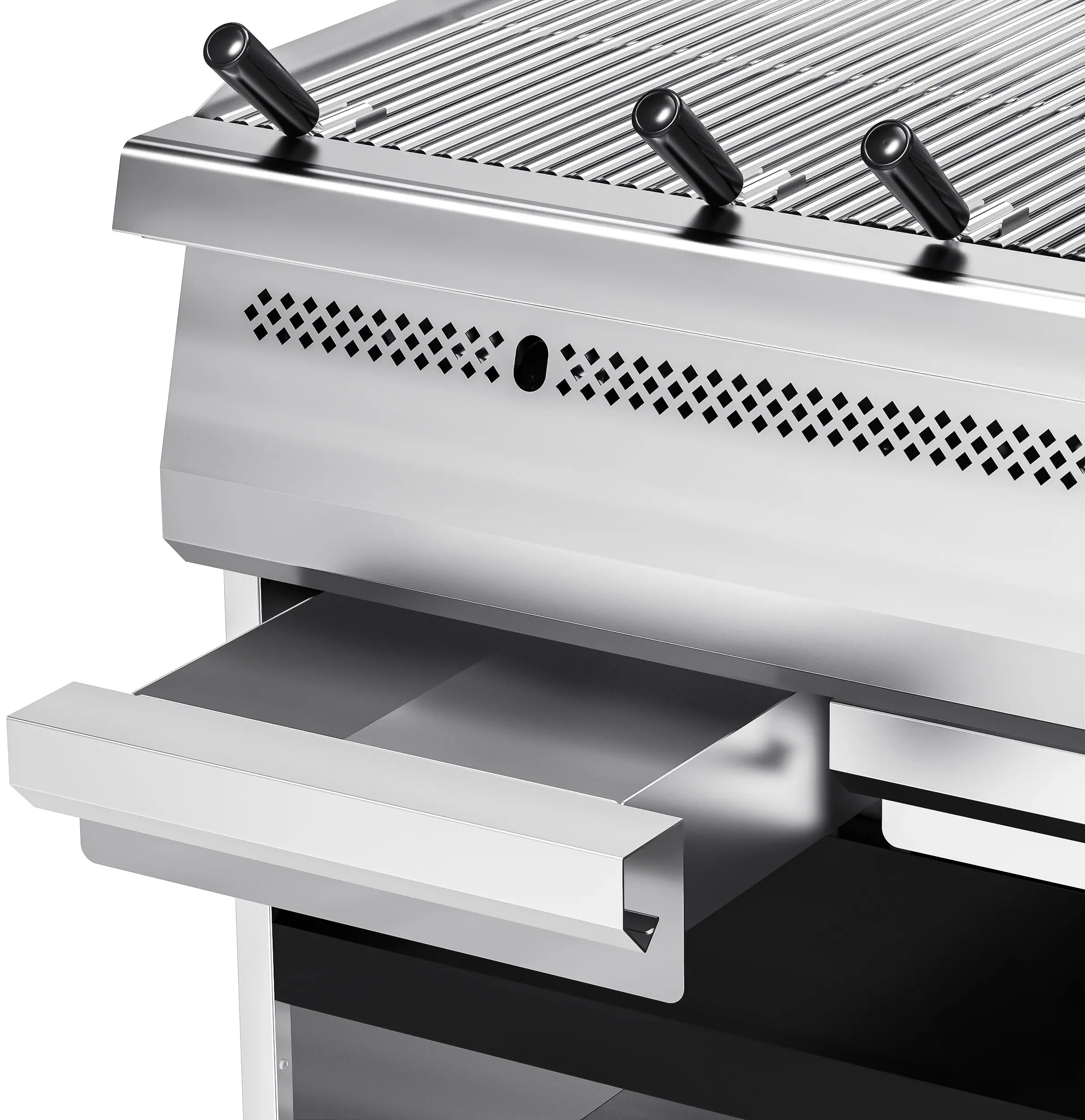 Вапо-гриль газовый GGM Gastro GWGK80 (Inox) - 3