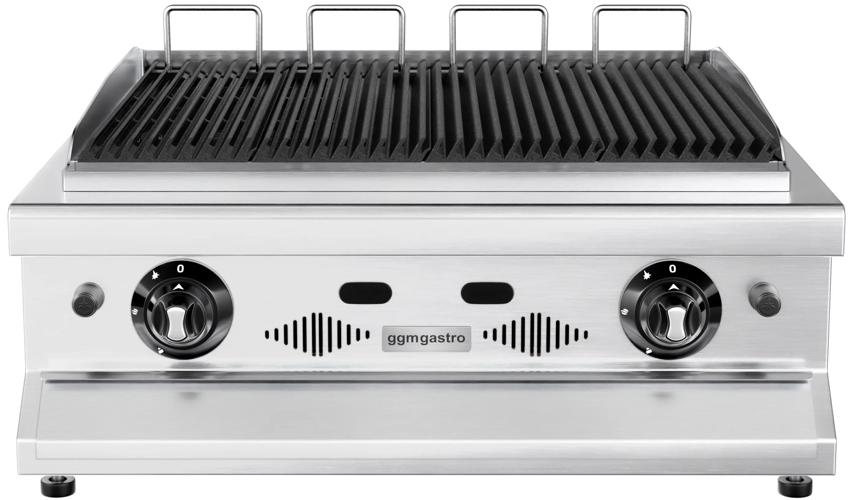 Вапо-гриль газовый GGM Gastro HKGE1000E#GGE800 (Inox) - 4