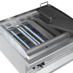 Вапо-гриль газовый GGM Gastro HKGE1000E#GGE800 (Inox) Thumb