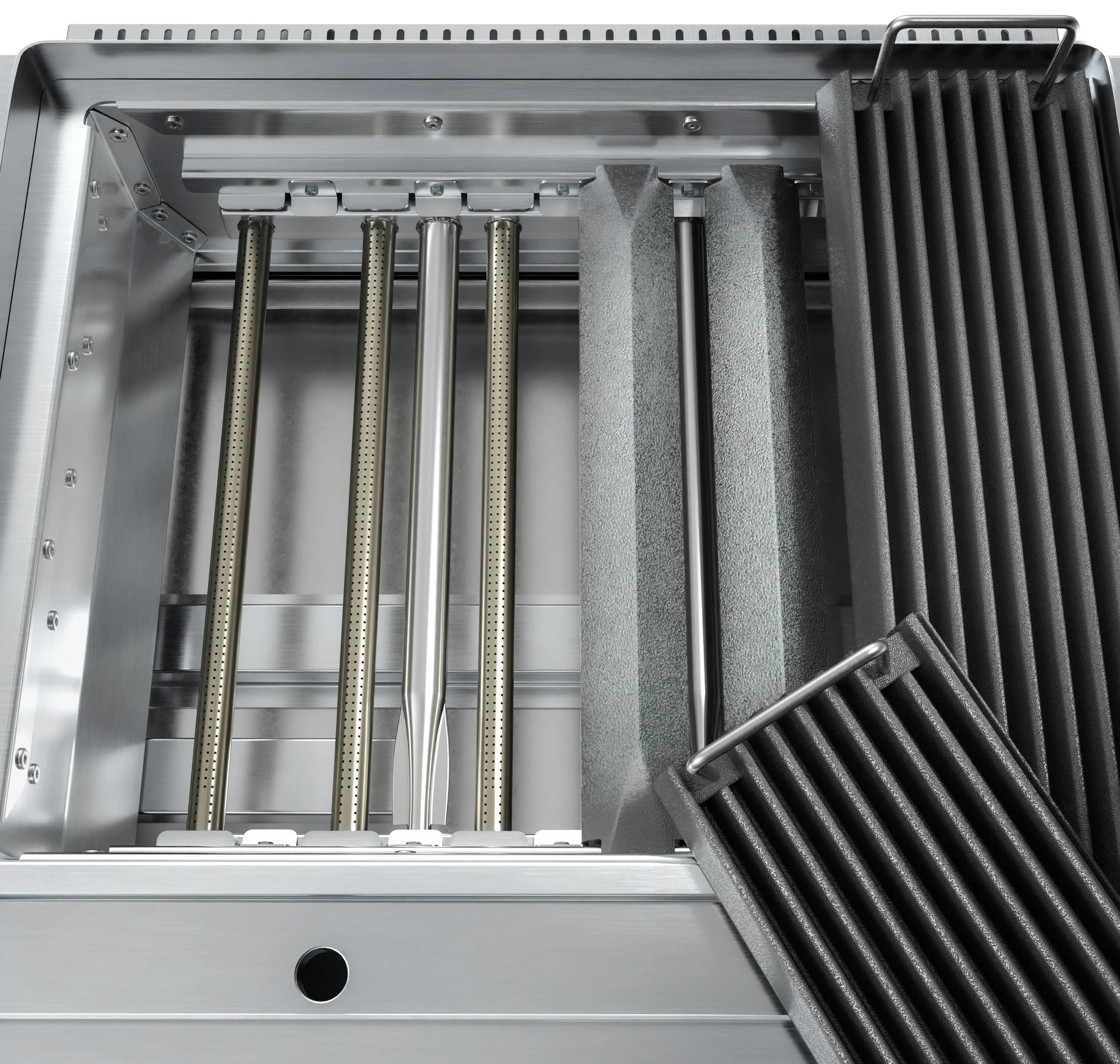 Вапо-гриль газовый GGM Gastro HKGE1000E#GGE800 (Inox) - 6
