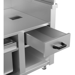 Вапо-гриль газовый GGM Gastro HKGE1000E#GGE800 (Inox) Thumb