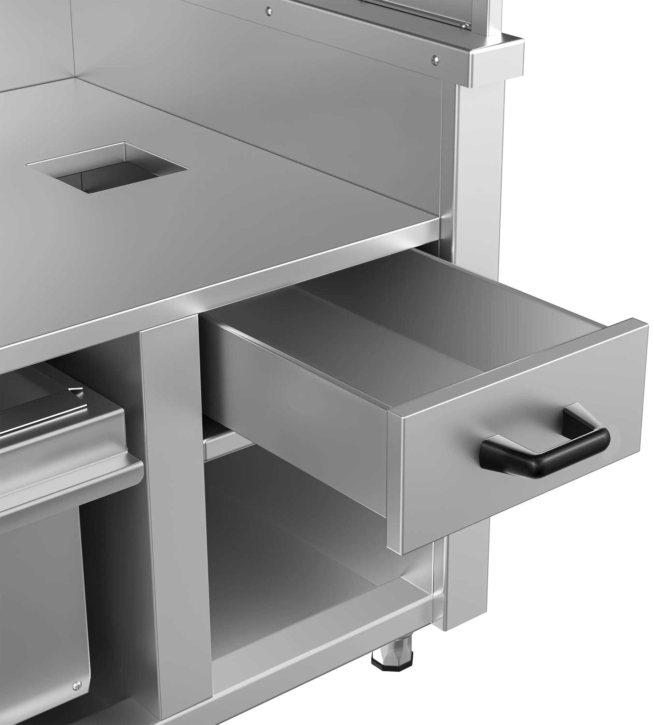 Вапо-гриль газовый GGM Gastro HKGE1000E#GGE800 (Inox) - 8
