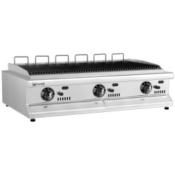 Вапо-гриль газовый GGM Gastro HKGE1400E#GGE1200 (Inox) Thumb