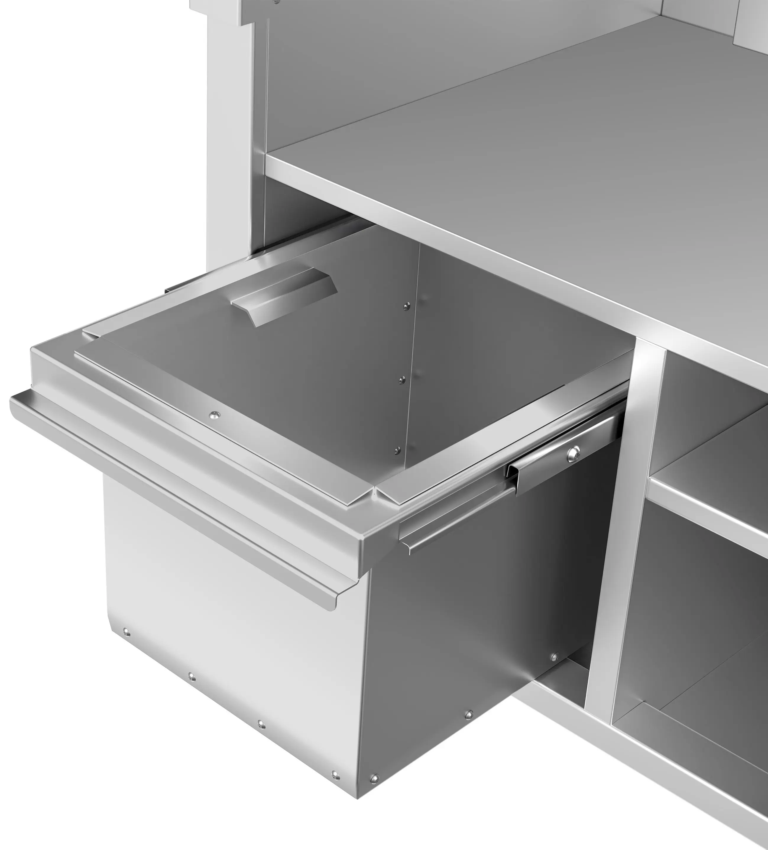 Вапо-гриль газовый GGM Gastro HKGE1400E#GGE1200 (Inox) - 8