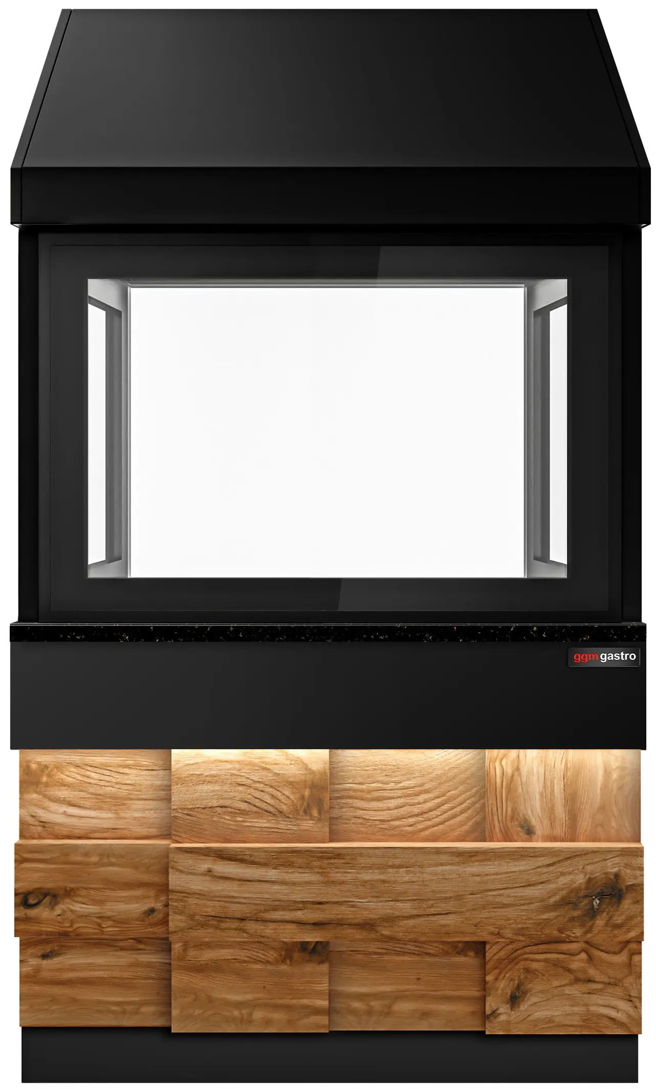Grătar cu apă pe gaz GGM Gastro Toronto HGNE110D#GGE800 (Black/Natural) - 5