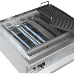 Grătar cu apă pe gaz GGM Gastro Toronto HGNE110D#GGE800 (Black/Natural) Thumb
