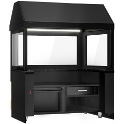Вапо-гриль газовый GGM Gastro Toronto HGNE190D#2#GGE800 (Black/Natural) Thumb