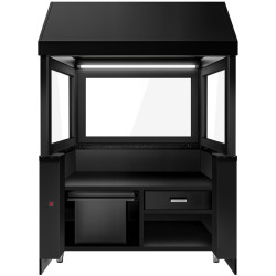 Grătar cu apă pe gaz GGM Gastro Toronto NMHKGE-150-S#GGE1200 (Black/Inox) Thumb