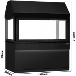 Grătar cu apă pe gaz GGM Gastro Toronto NMHKGE-190-S#GGE800 (Black/Inox) Thumb