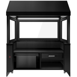 Grătar cu apă pe gaz GGM Gastro Toronto NMHKGE-190-S#GGE800 (Black/Inox) Thumb