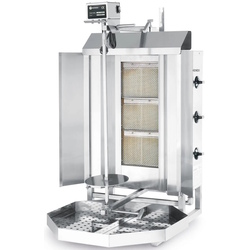 Doner aparat pe gaz Hendi Profi Line 143087 (Inox)