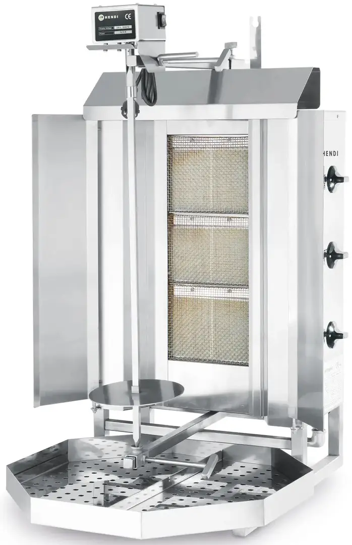 Doner aparat pe gaz Hendi Profi Line 143087 (Inox)