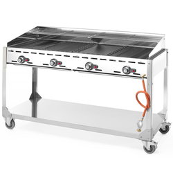 Grill pe gaz Hendi 149614 (Inox)