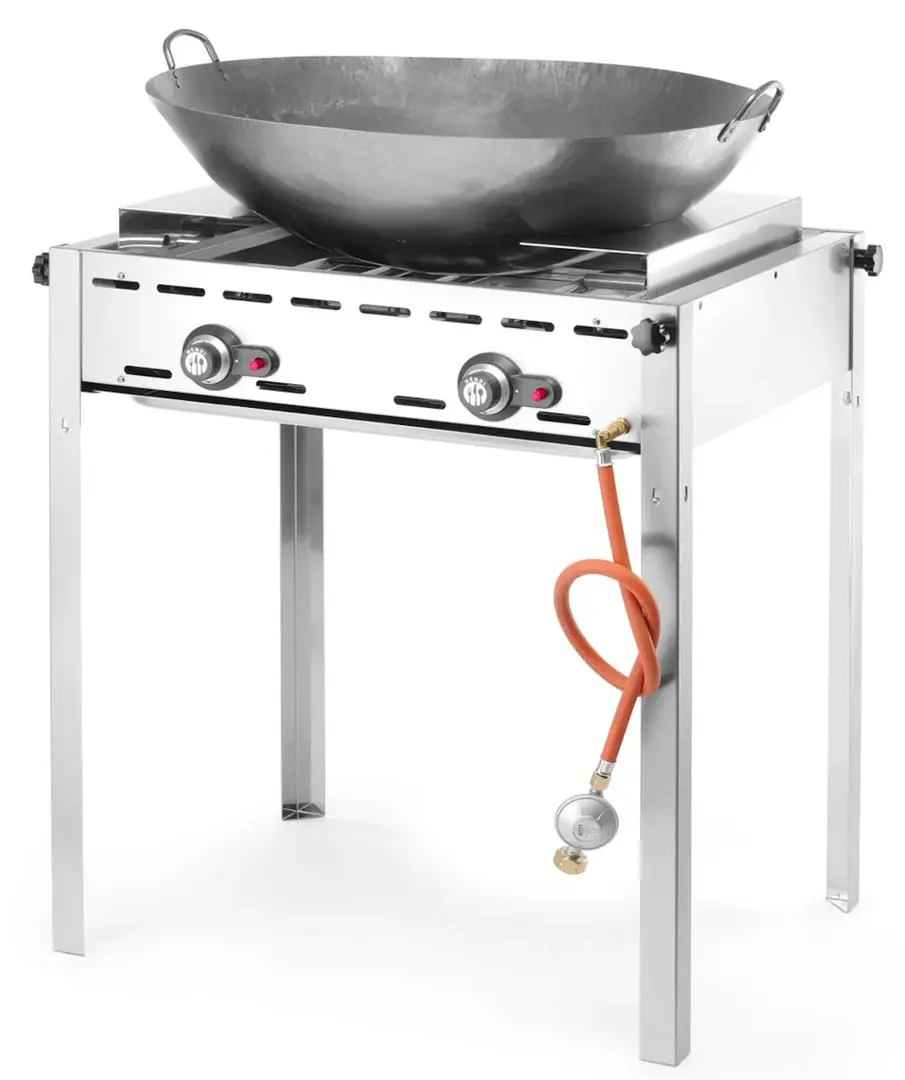 Grill pe gaz Hendi Green Fire 149621 (Inox)