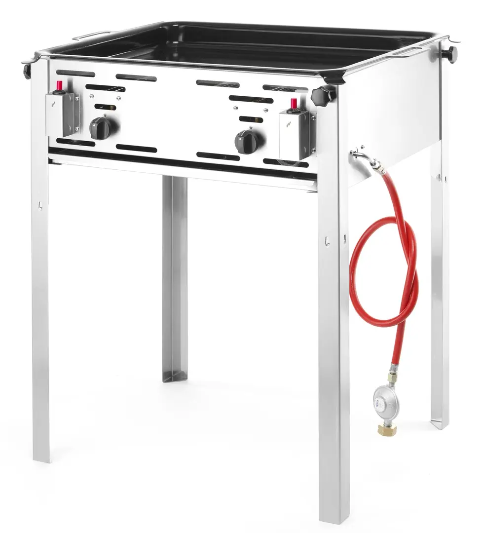 Grill pe gaz Hendi Grill-Master Maxi 154717 (Inox)